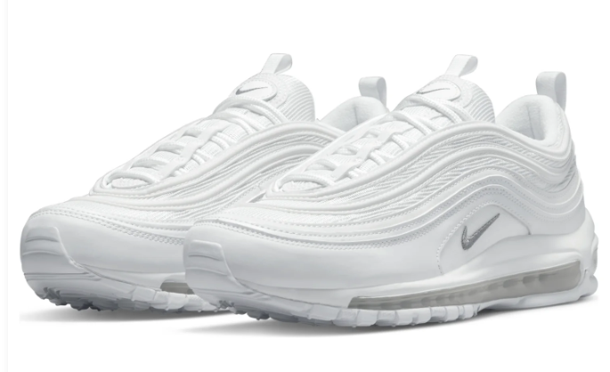 Nike Air Max 97 Triple White Sneakers – 921826-101