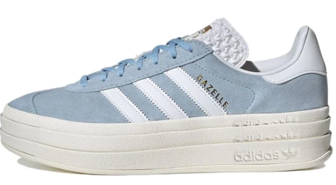 adidas Gazelle Bold Women's Platform Sneakers – Clear Sky | ID6991