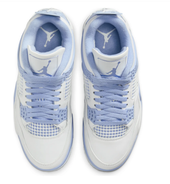Air Jordan 4 Women's Sneakers – Forget Me Not | HV0823-100