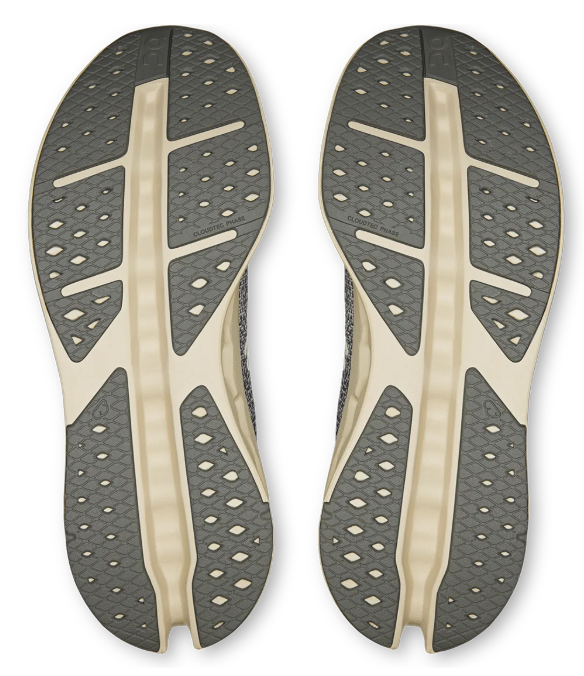On Cloudsurfer Max Running Shoes | Grey/Cream