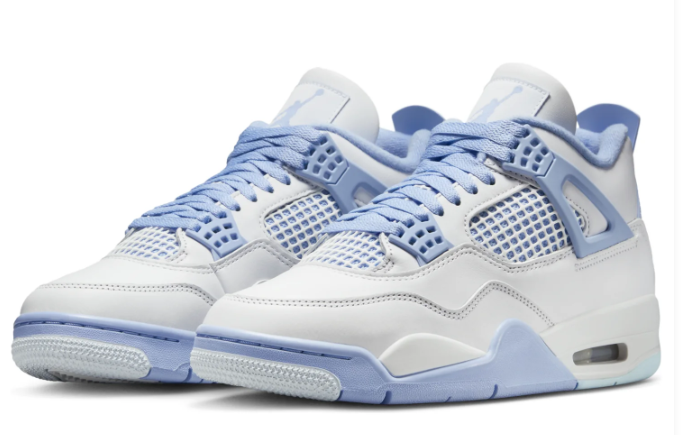Air Jordan 4 Women's Sneakers – Forget Me Not | HV0823-100