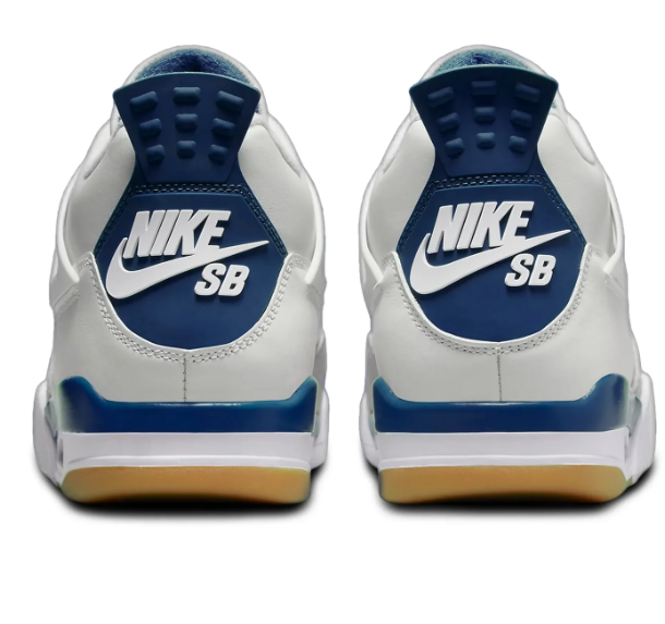 Nike SB x Air Jordan 4 White Navy(2990） （185）