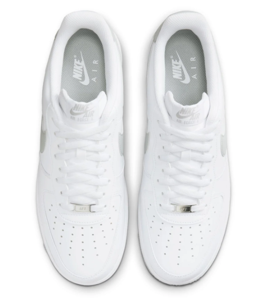 Nike Air Force 1 Low ’07 Men’s Sneakers | White/Wolf Grey