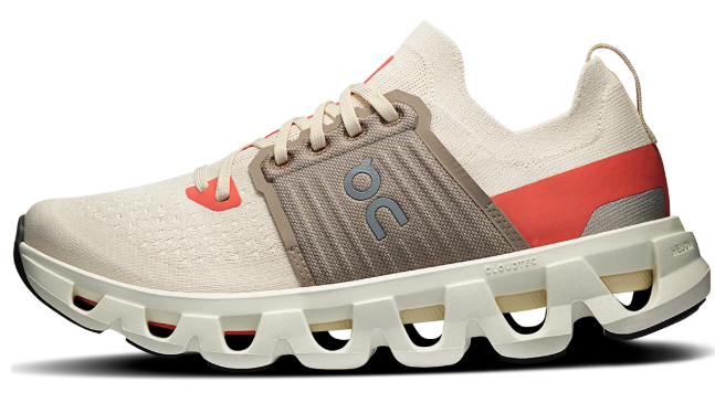 On Cloudswift V4 Sneakers | Cream/Taupe/Coral