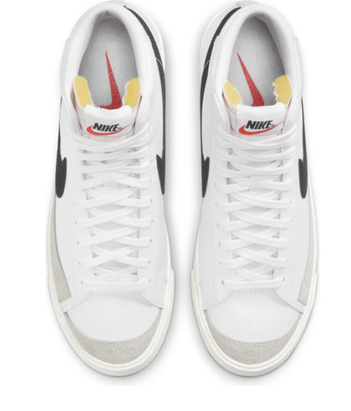 Nike Blazer Mid '77 Vintage 'White Black' Sneakers | BQ6806-100