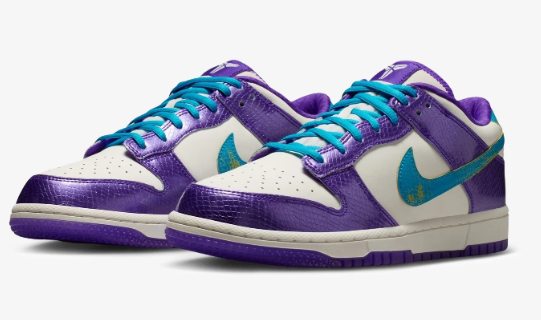 Nike Dunk Low Draft Pack – Fierce Purple & Teal