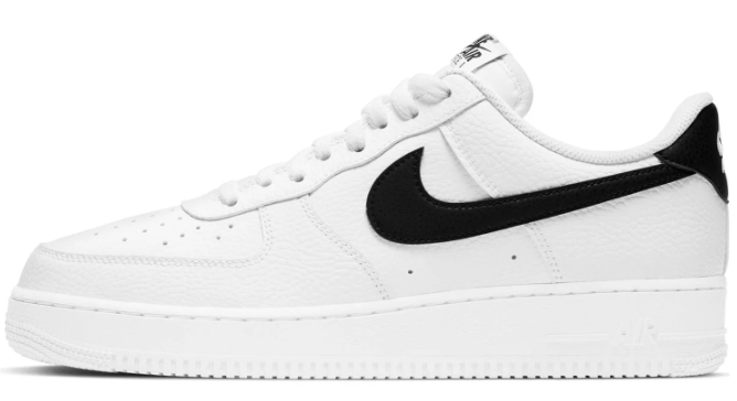 Nike Air Force 1 '07 Sneakers – White & Black