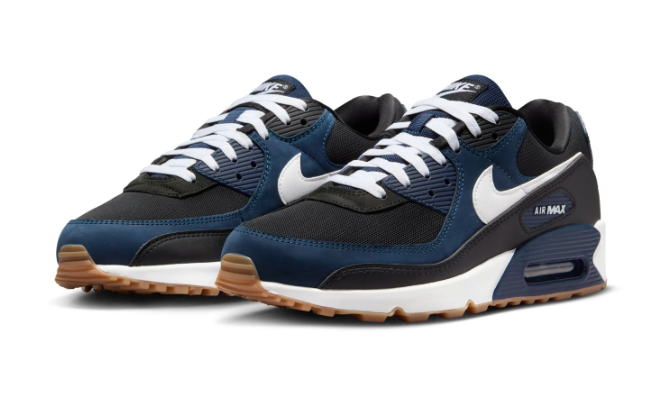 Nike Air Max 90 Men’s Sneakers | Black/Navy