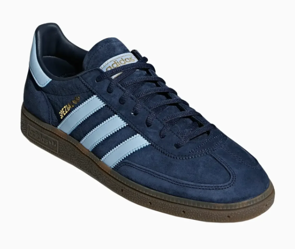 adidas Originals Handball Spezial Men's Sneakers – Navy & Light Blue