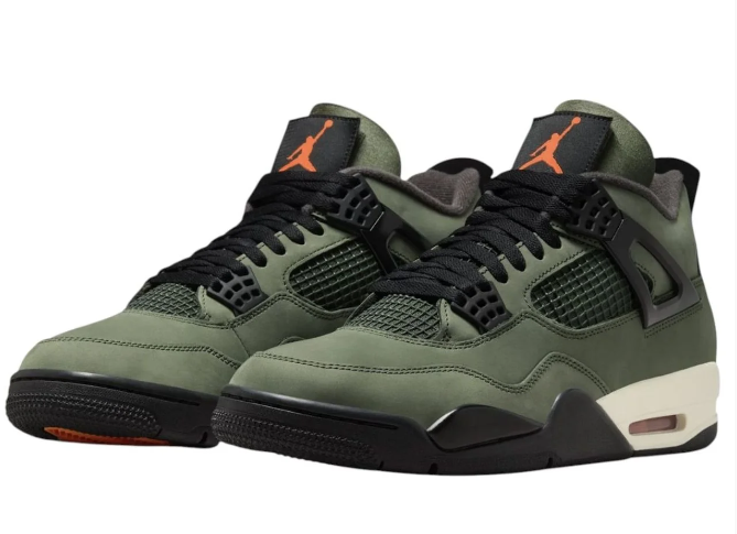 Air Jordan 4 x Undefeated “Deep Green” 2025 | IB1519-200