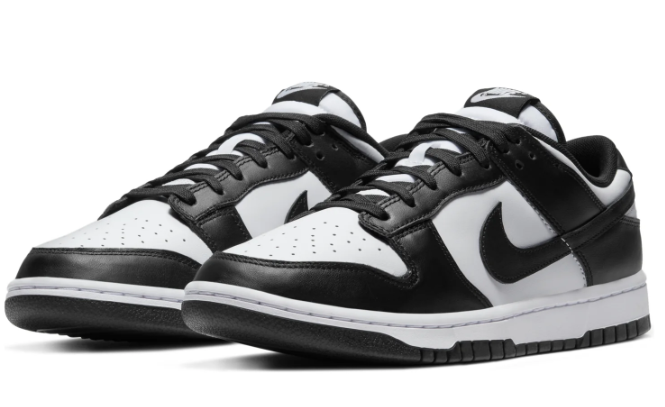 Nike Dunk Low 'Panda Black White' Sneakers | DD1391-100