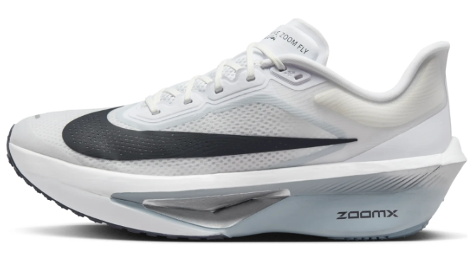 Nike Zoom Fly 6 “White/Pure Platinum/Obsidian Mist/Gridiron” | FN8454-104