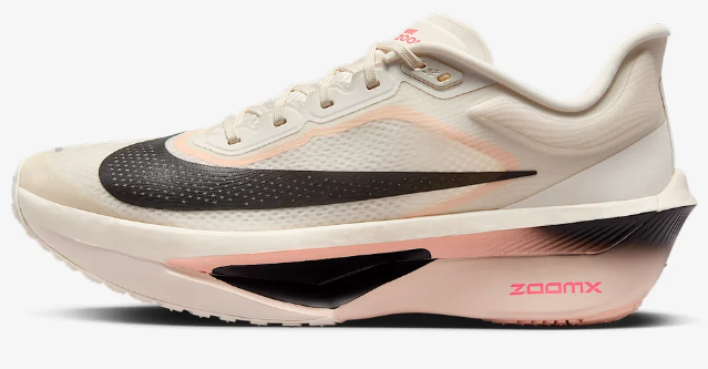 Nike Zoom Fly 6 Men's Running Shoes | Cream, Black & Pink