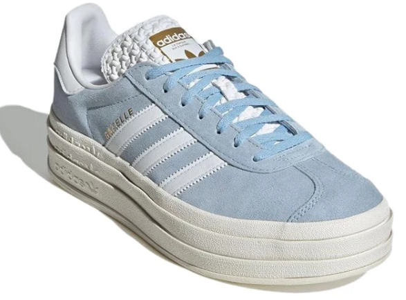 adidas Gazelle Bold Women's Platform Sneakers – Clear Sky | ID6991