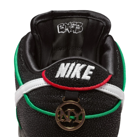 Nike SB Dunk Low Pro QS Black / White / Challenge Red