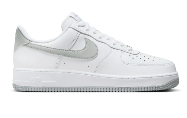 Nike Air Force 1 Low ’07 Men’s Sneakers | White/Wolf Grey