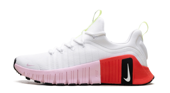 Nike Free Metcon 6 Women's | White & Pink Foam | IB4526-100