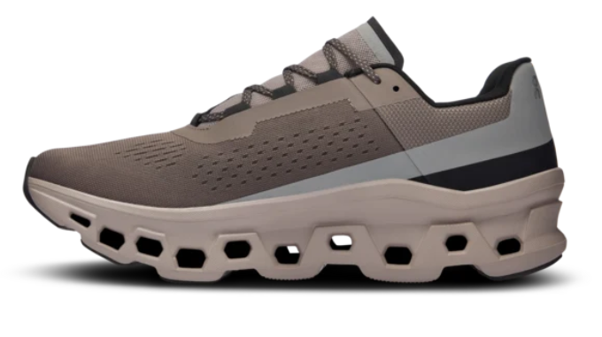 On Men's Cloudmonster 'Cinder / Fog'