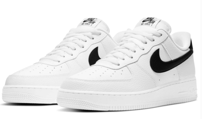 Nike Air Force 1 '07 Sneakers – White & Black