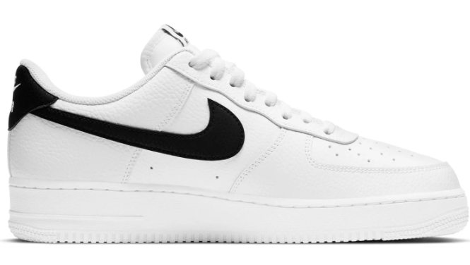 Nike Air Force 1 '07 Sneakers – White & Black